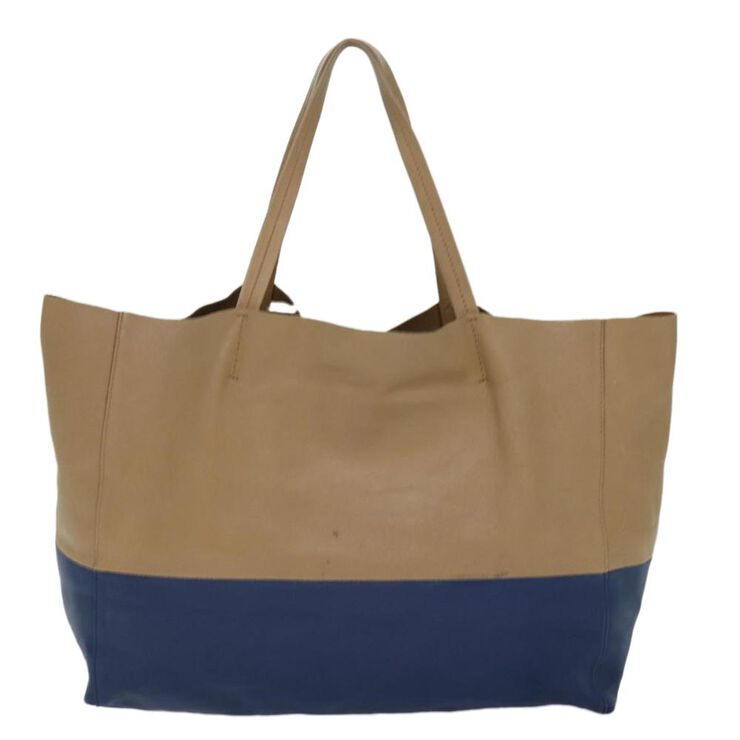 Celine Vintage Celine Tote Blue