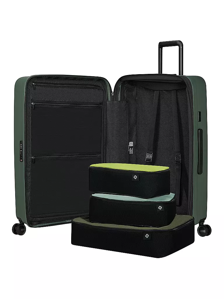SAMSONITE Trolley  RESTACKD SPINNER 75cm erweiterbar sage dunkelgrün
