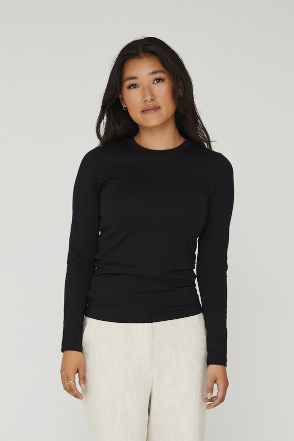 A-VIEW Stabil top l/s Black