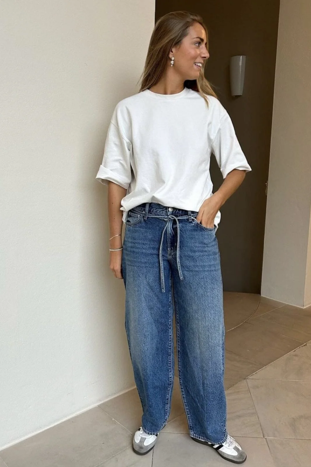 Only Onlgianna Balloon Jeans Dot