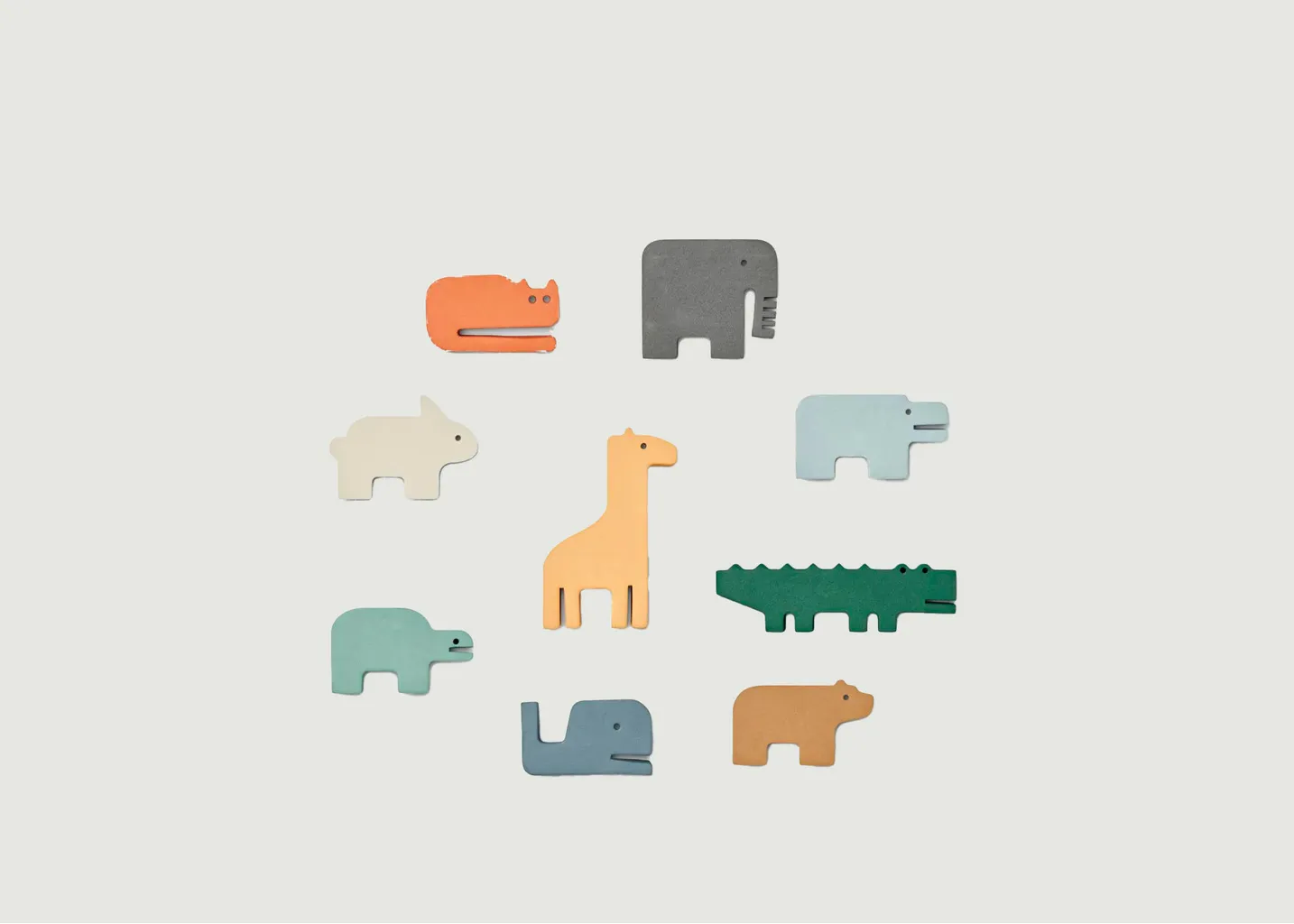 Formes D'animaux Douces en Eva Liewood