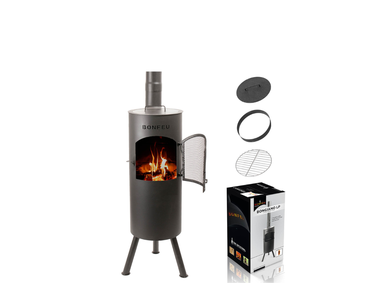 BonFeu Bongiano LP tuinhaard - Black