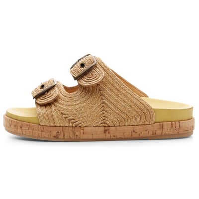 Damensandale Raffia, Natur