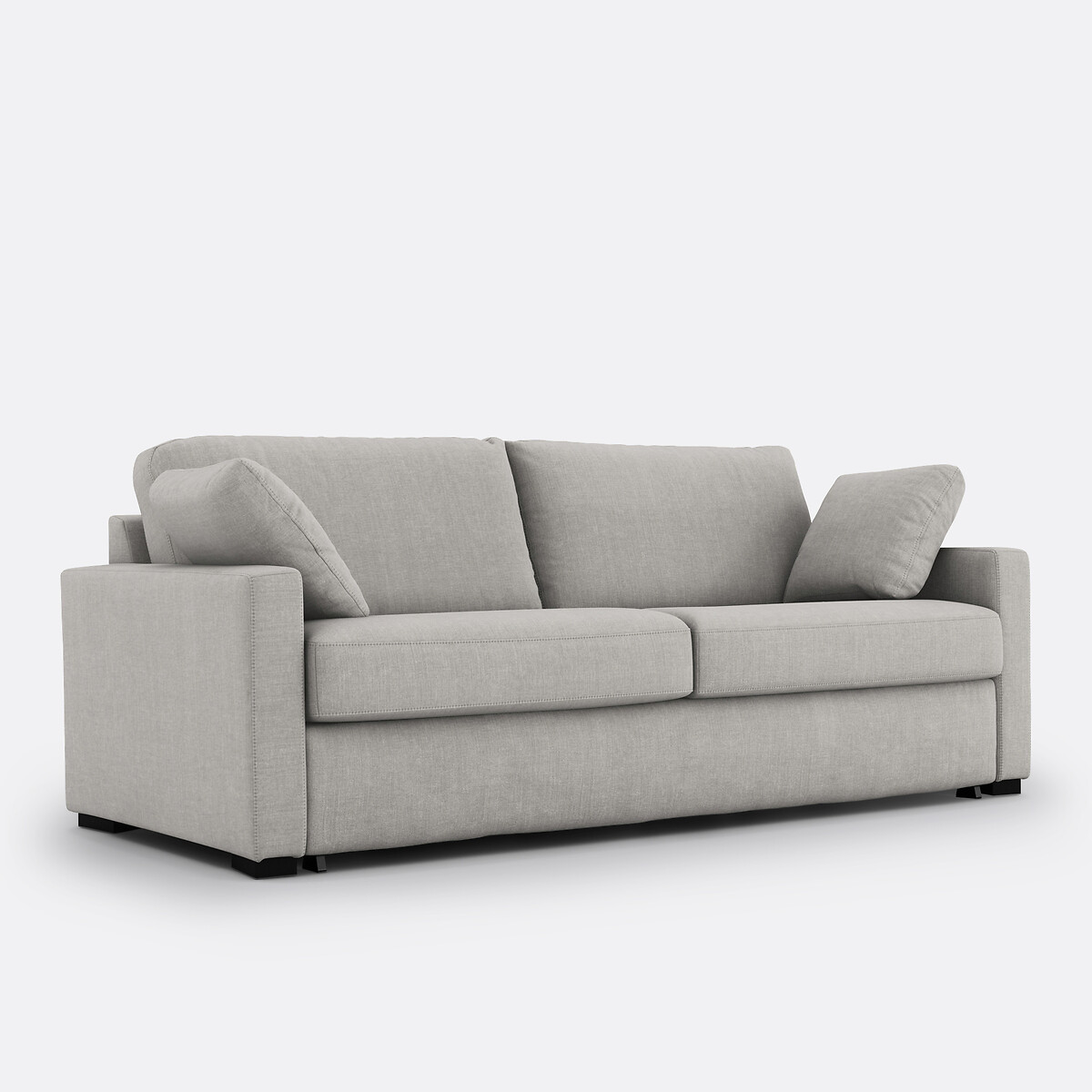 LA REDOUTE INTERIEURS<br>Sofá-cama em algodão/linho, espuma, Timor