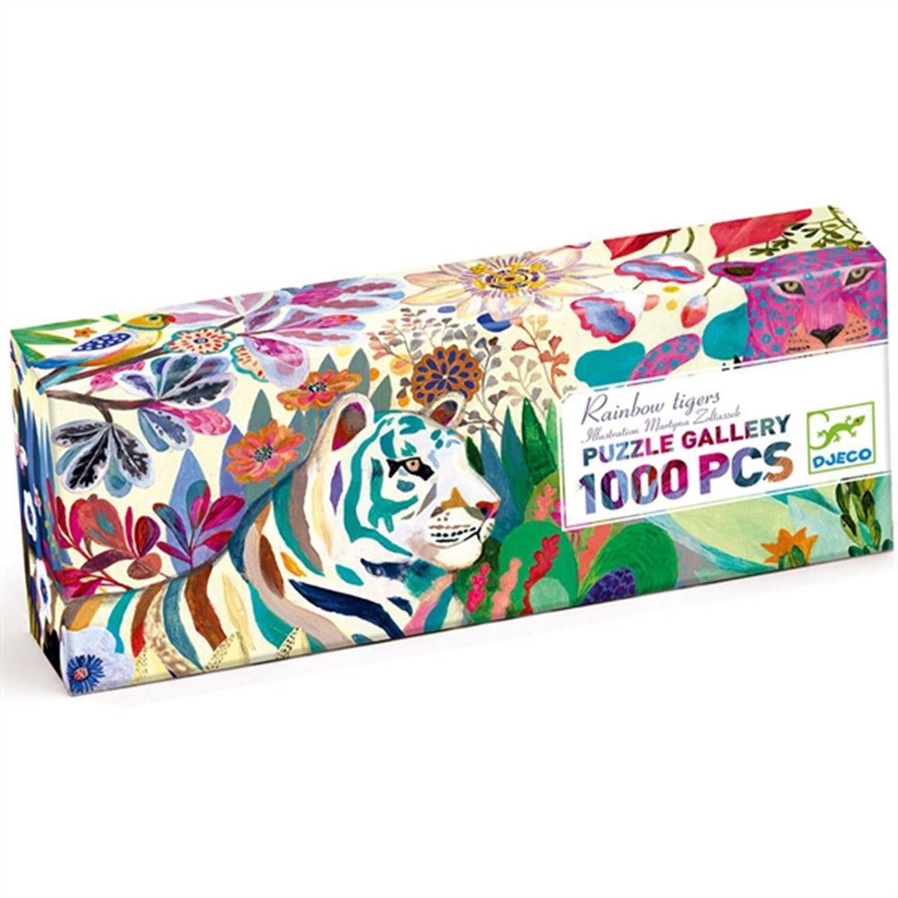 Køb Djeco Puslespil Regnbue Tigre