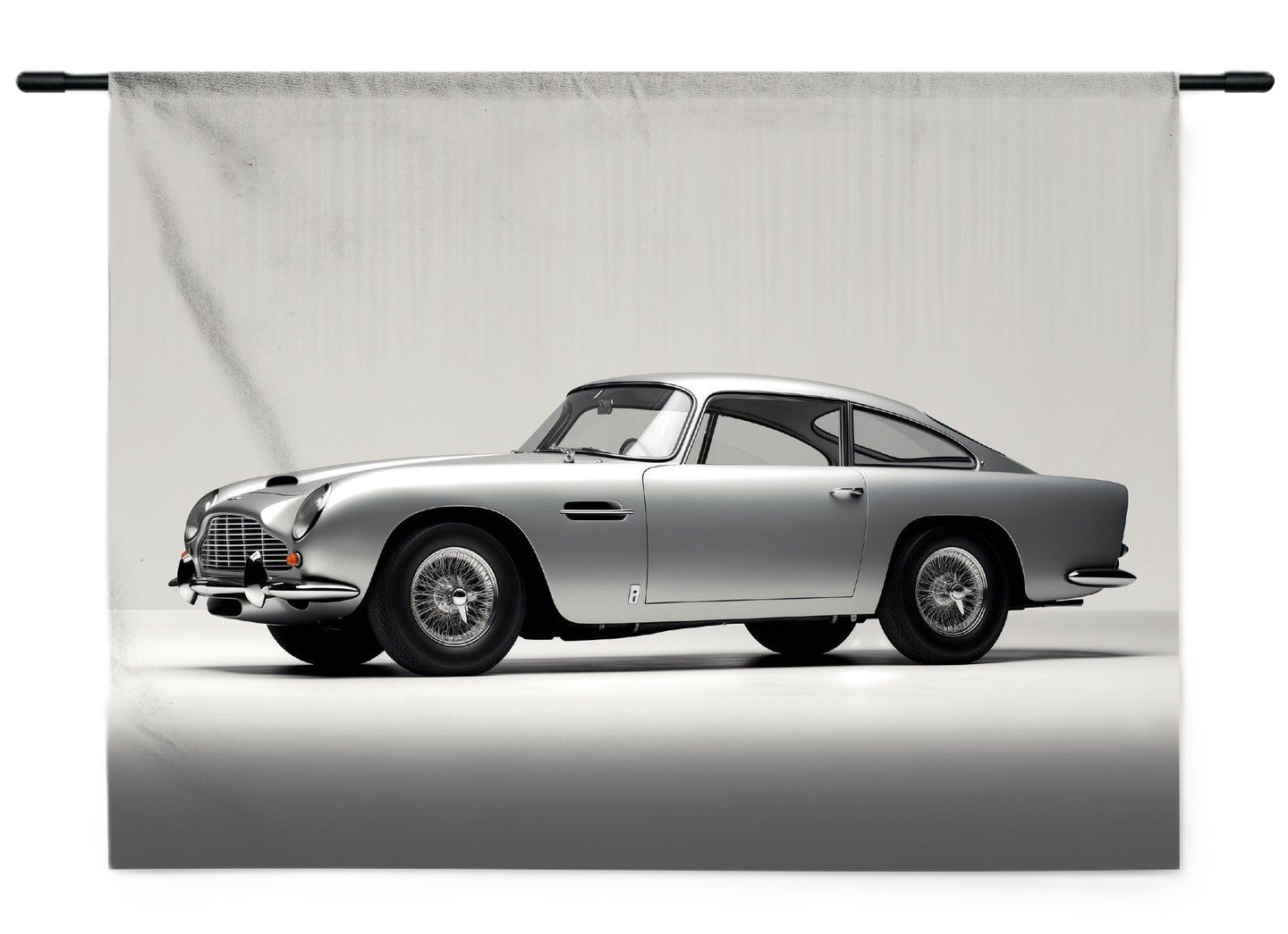 Wandkleed Silver Ride
