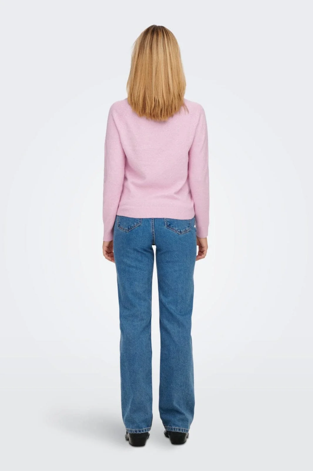 Only Onlrica Life L/S Pullover Knt 4043939 pastel lavender w melange