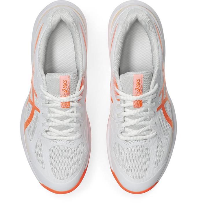 ASICS COURT HUNTER FF 1072A112 WHITE-VIVID-CORAL
