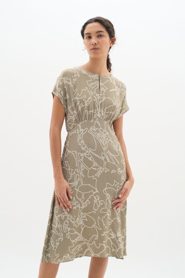 InWear BaitiIW Dress Pinetree silhuette lines