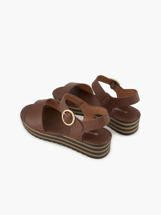 Graceland Sandalette Cognac