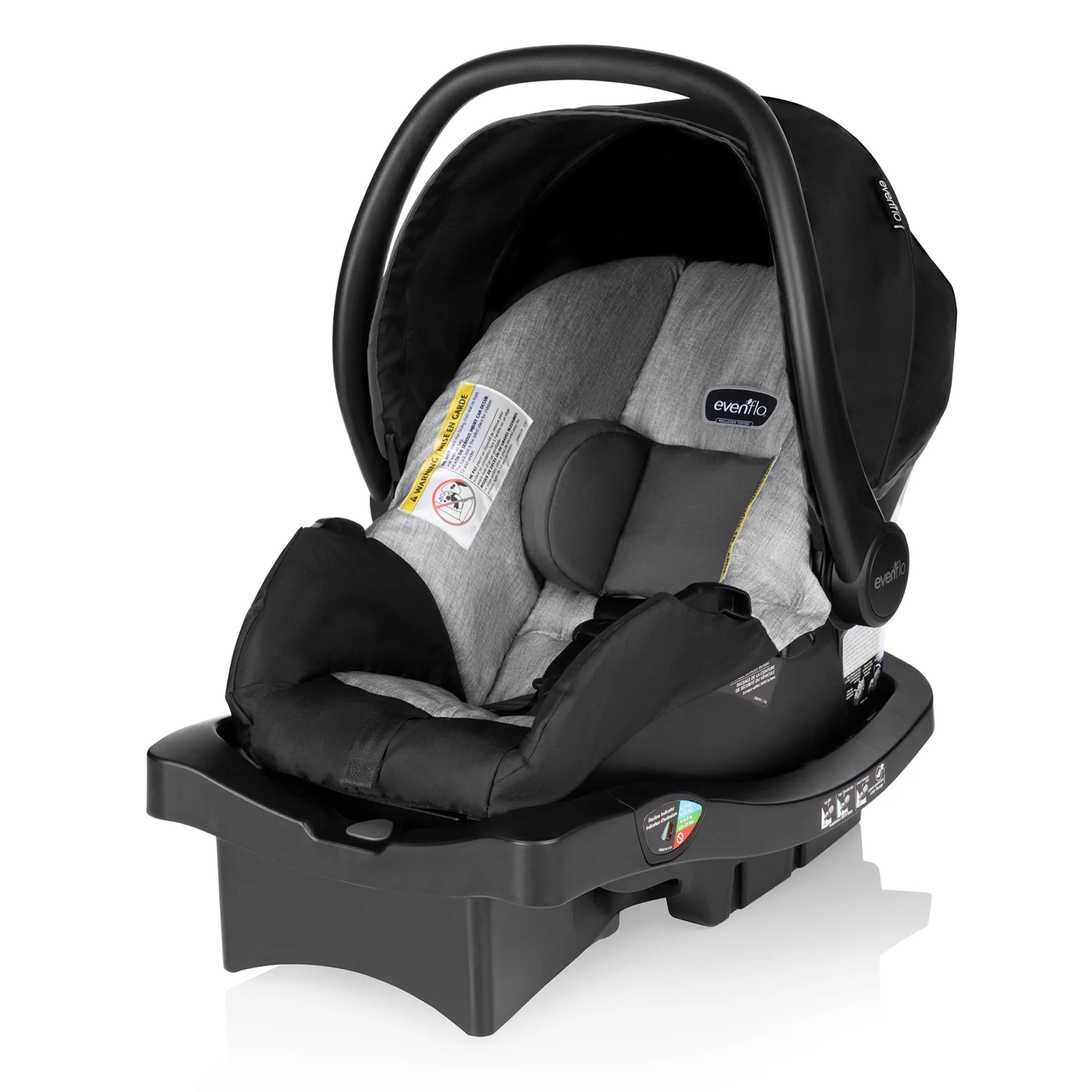 Evenflo Siège d'Auto pour nouveau-né Essential LiteMax - Graphite Gris
