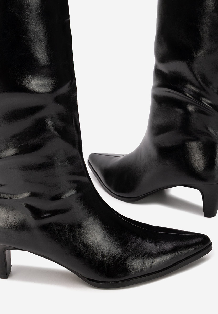 Bottes femme noires Niova