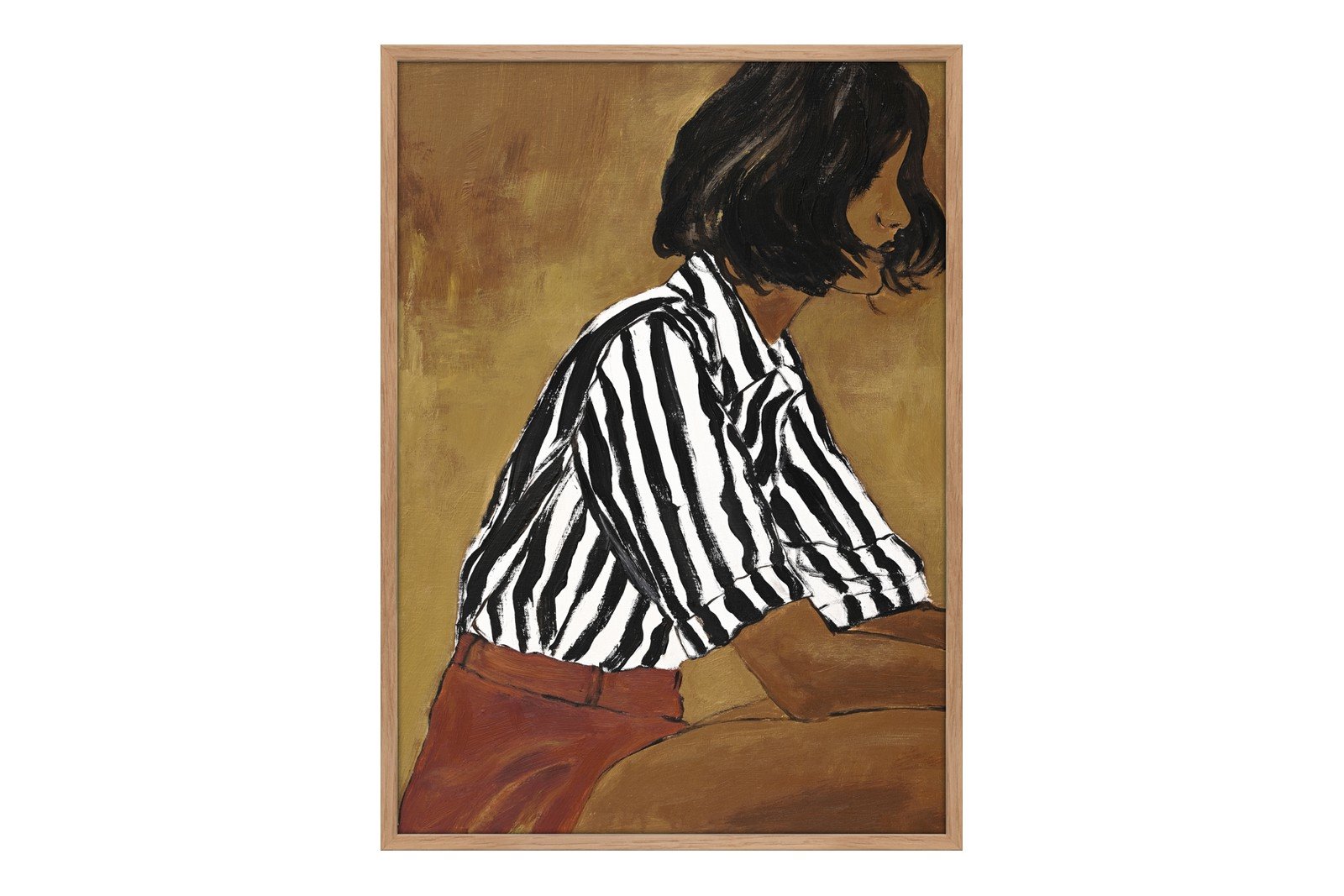 Let It Go 50x70 cm Oak Frame