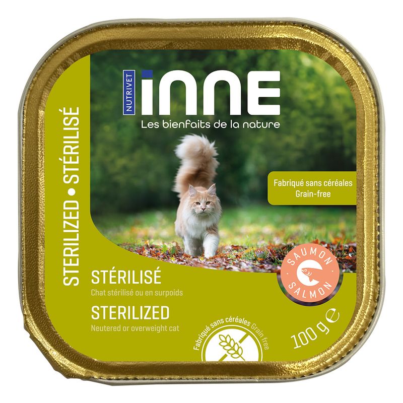 Nutrivet Inne Stérilisé 16 x 100 g pour chat