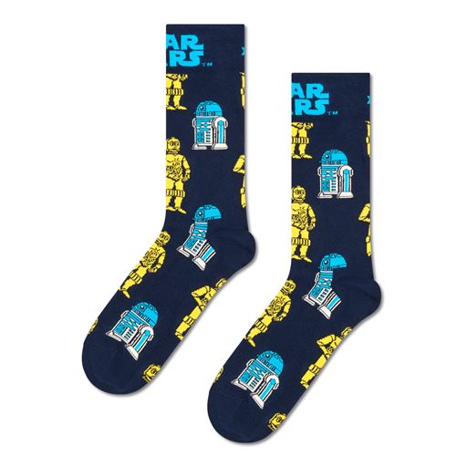 Happy Socks Star Wars™ Gaveæske 6-pak Strømper, White, 41-46