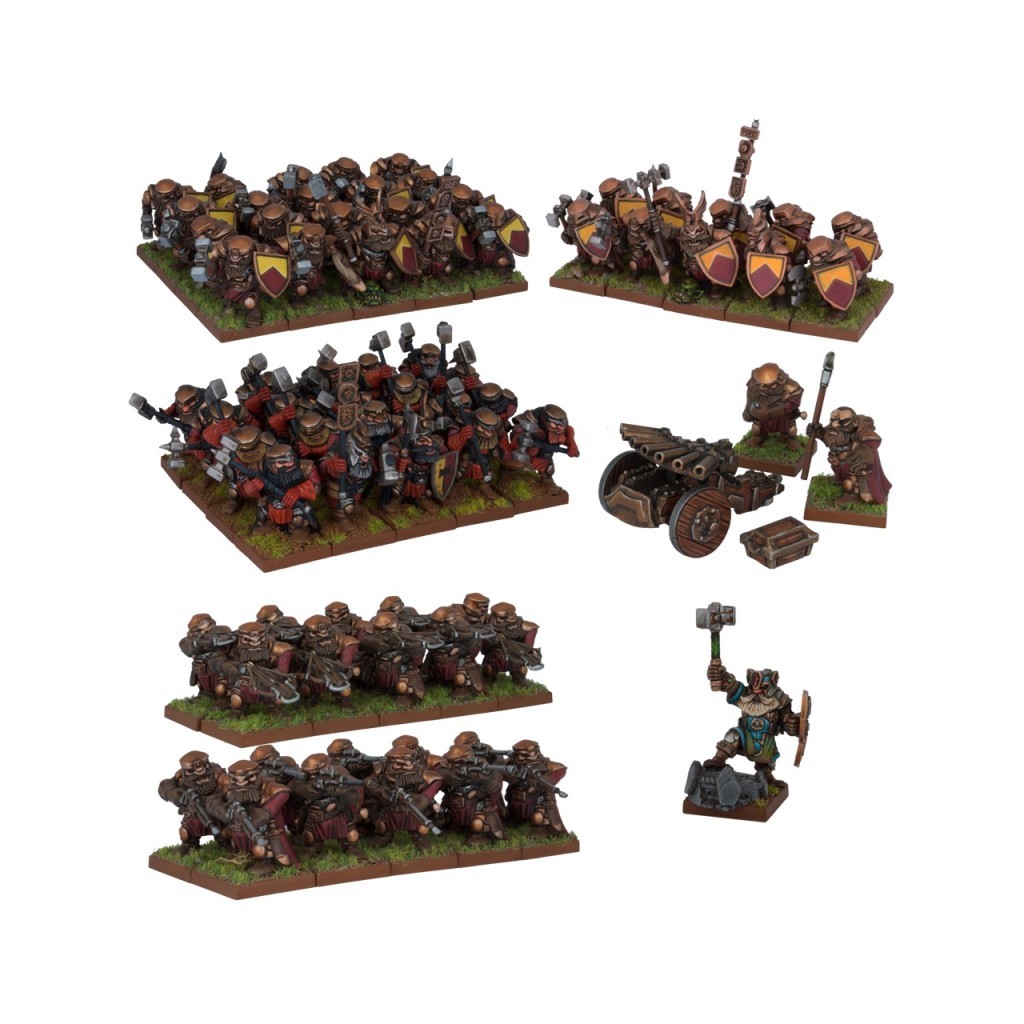 Kings of War - Armée Naine