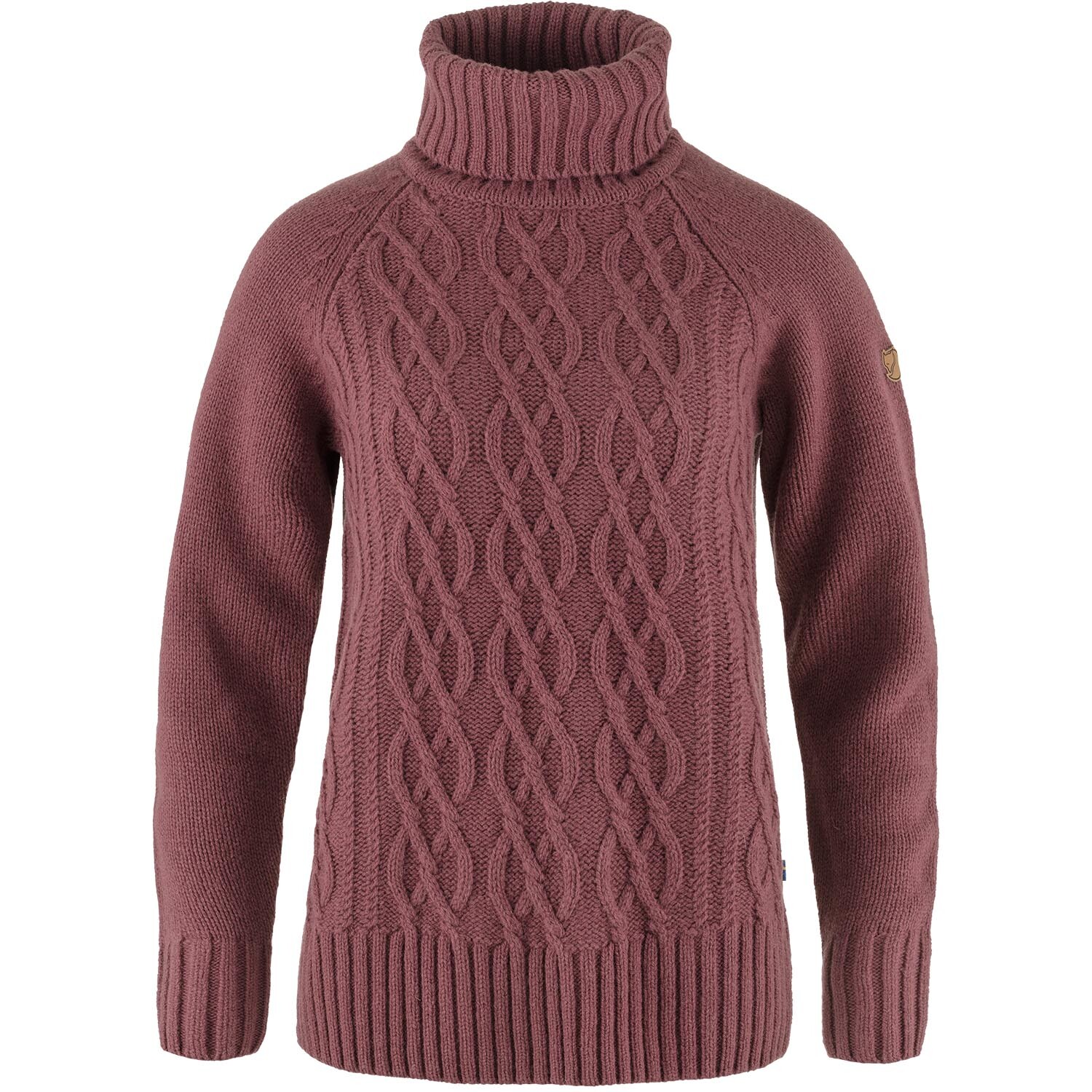 Fjällräven Womens Övik Cable Knit Roller Neck