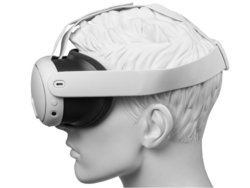 Meta VR-Headset Meta Quest 3 512 GB Mobiles VR-Headset inkl. zwei Touch-Controllern