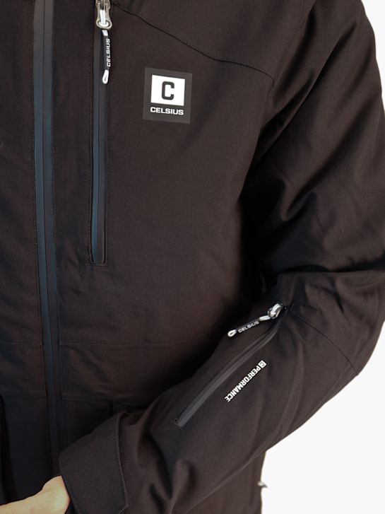 Celsius Skijacke Schwarz