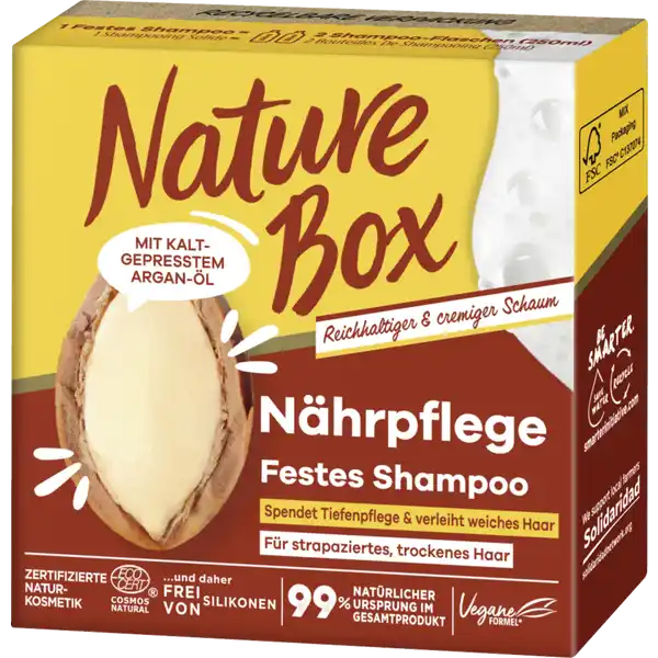 Nährpflege Fest-Shampoo mit Argan-Öl