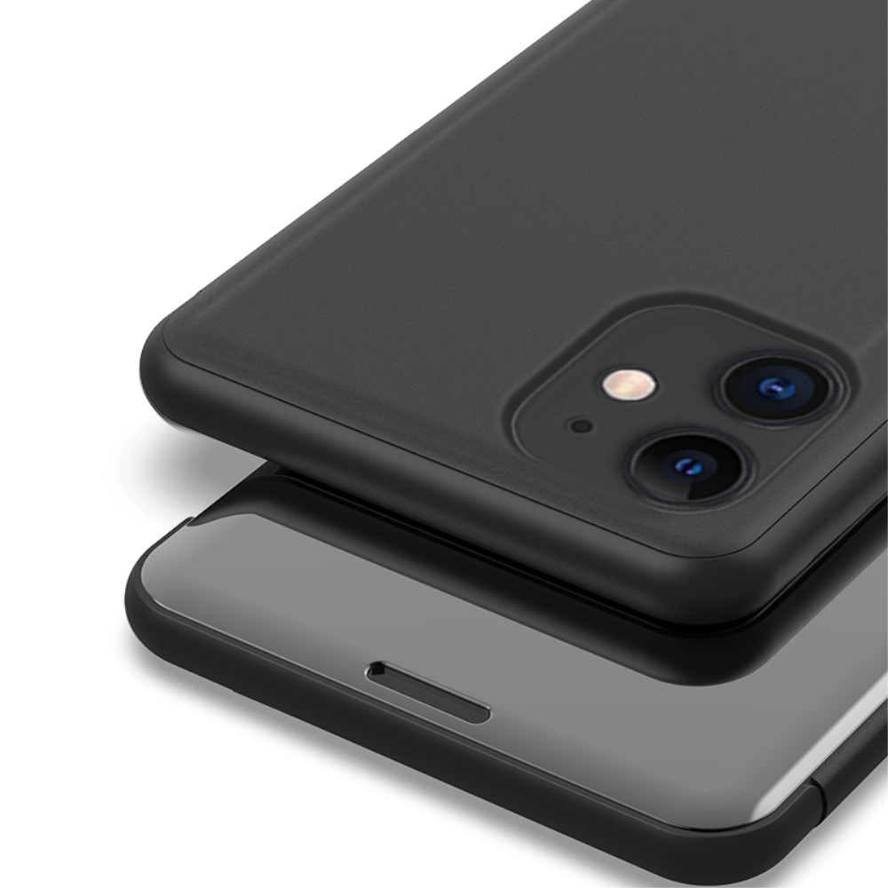 iPhone 12 / iPhone 12 Pro Clear View Cover Hülle - Schwarz