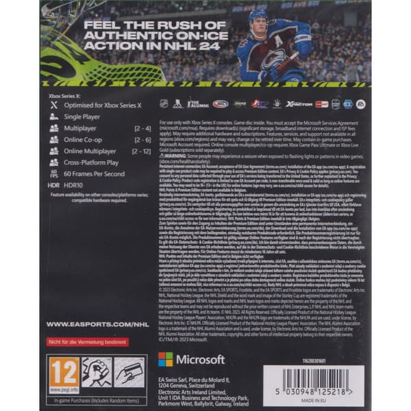 NHL 24 Xbox Series X