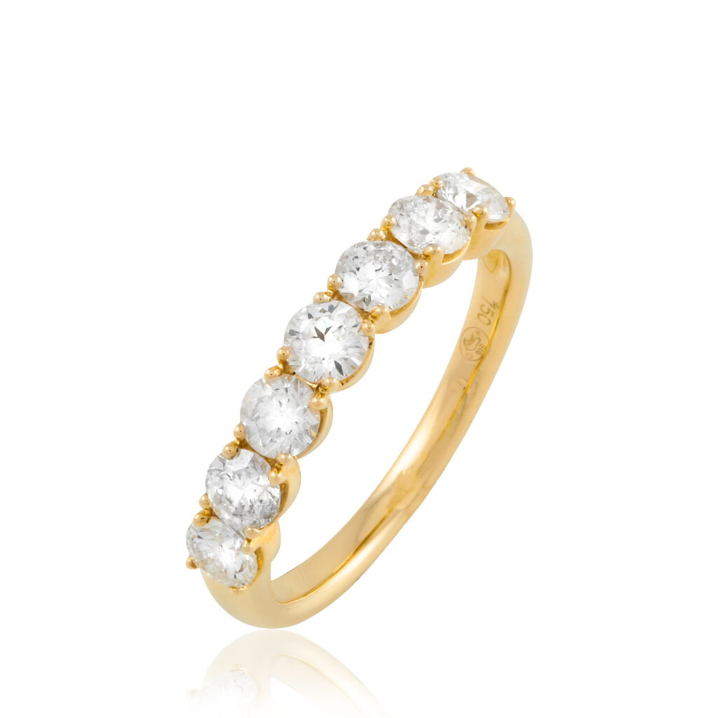 Alliance Eloise Or Jaune Diamant