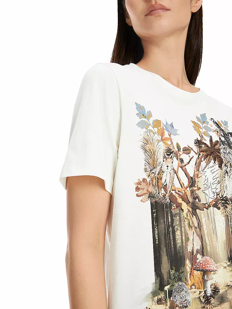 MARC CAIN T-Shirt  weiss