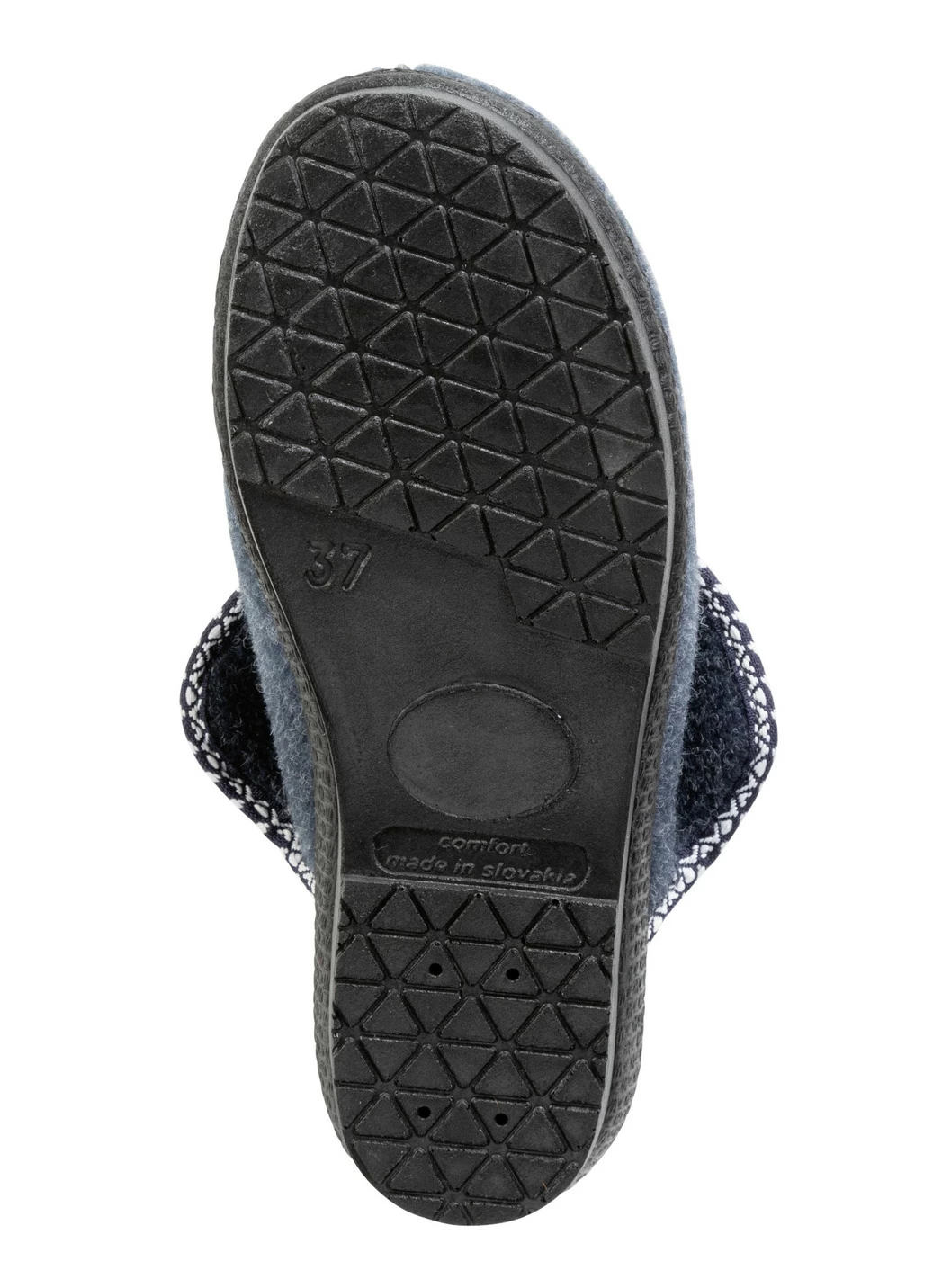 Pantoffel aus weichem Filz