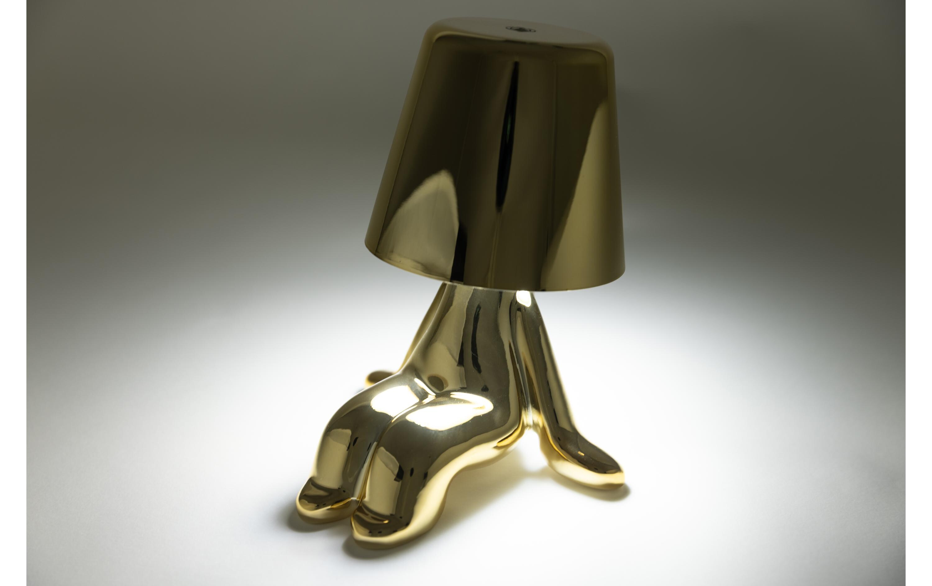 LED Stimmungslicht DREAMER GoldPortable Akku-Tischleuchte