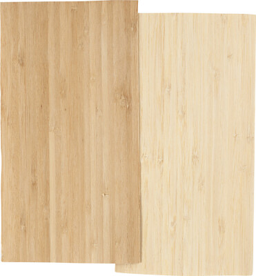 Bambusfinér - 12X22 CM - Tykkelse 0,75 MM - 2X2 Ark
