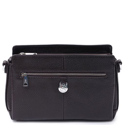 Adax Dea Skuldertaske, Dark Brown