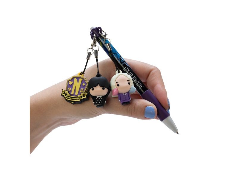 Thumbs Up! Wednesday Mini Stift mit Anhänger Mehrfarbig Fanartikel aus dem Wednesday-Universum