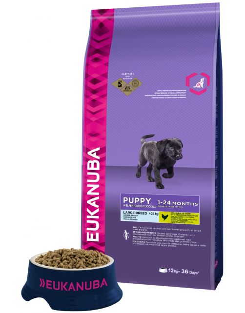 Eukanuba Growing Puppy Large Breed Kip - Hondenvoer