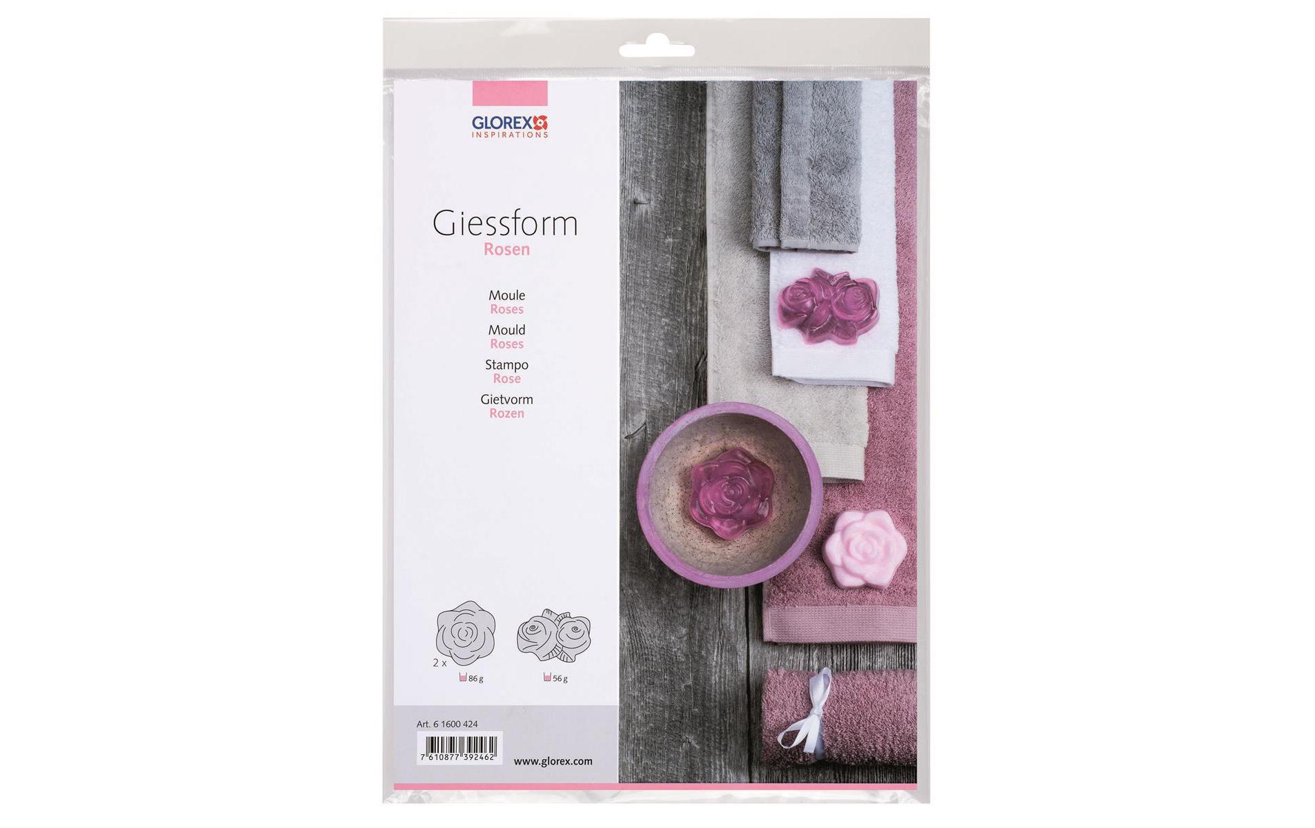 Giessform RoseSeife Giessform