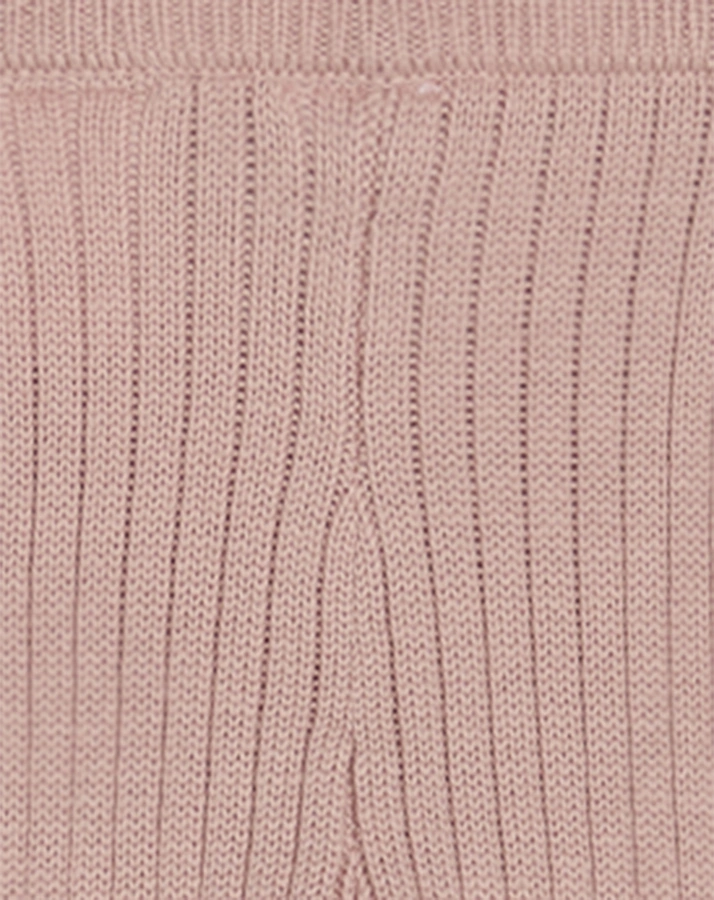 Woll-Strickleggings LUI in shade rose
