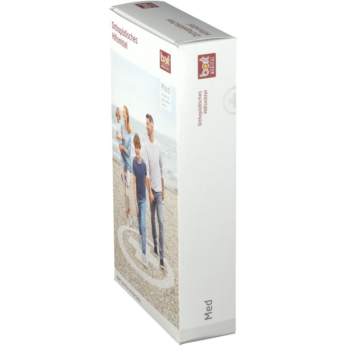 BORT Elastischer Rippengürtel für Damen Gr. L weiß