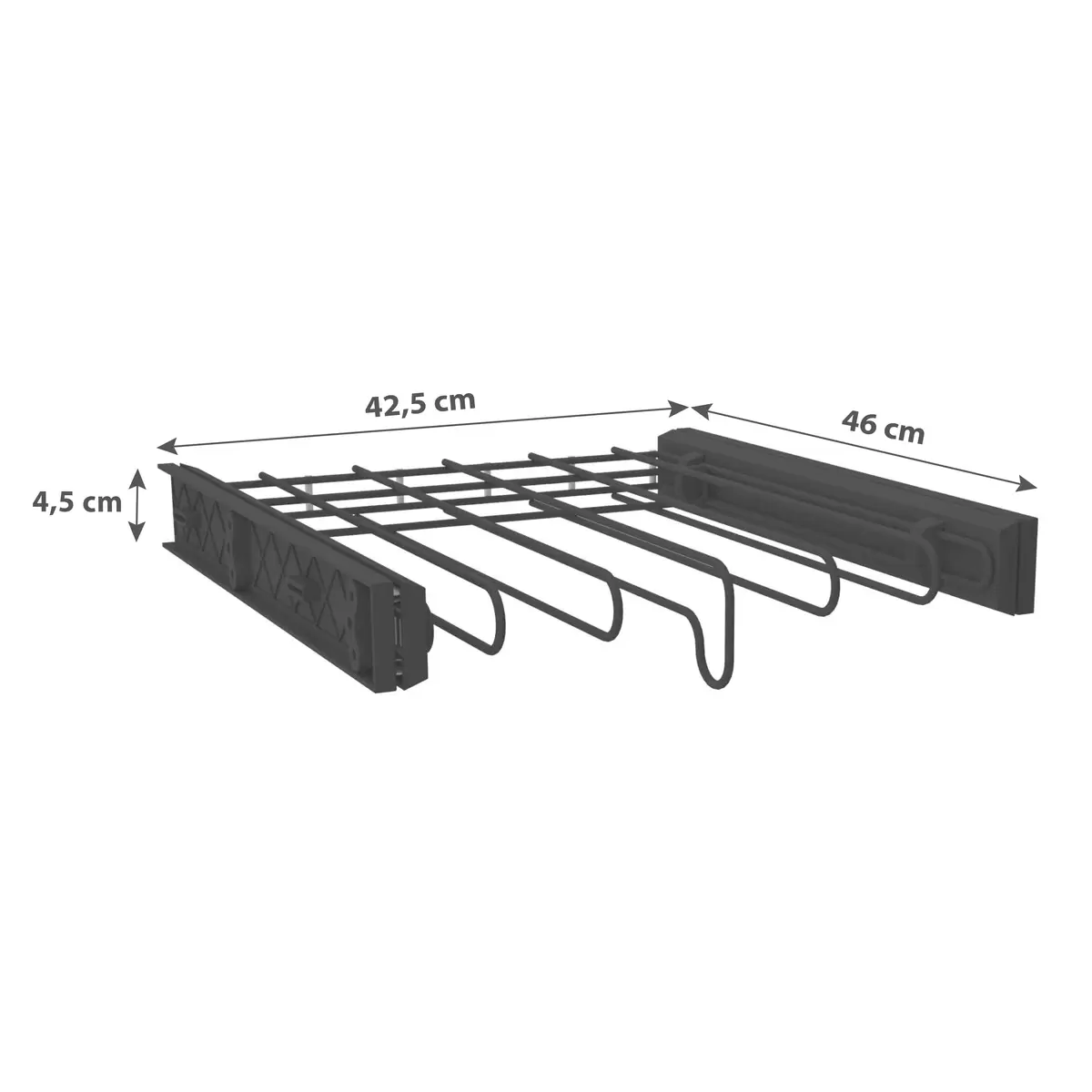 Hosenhalter Unit Anthrazit