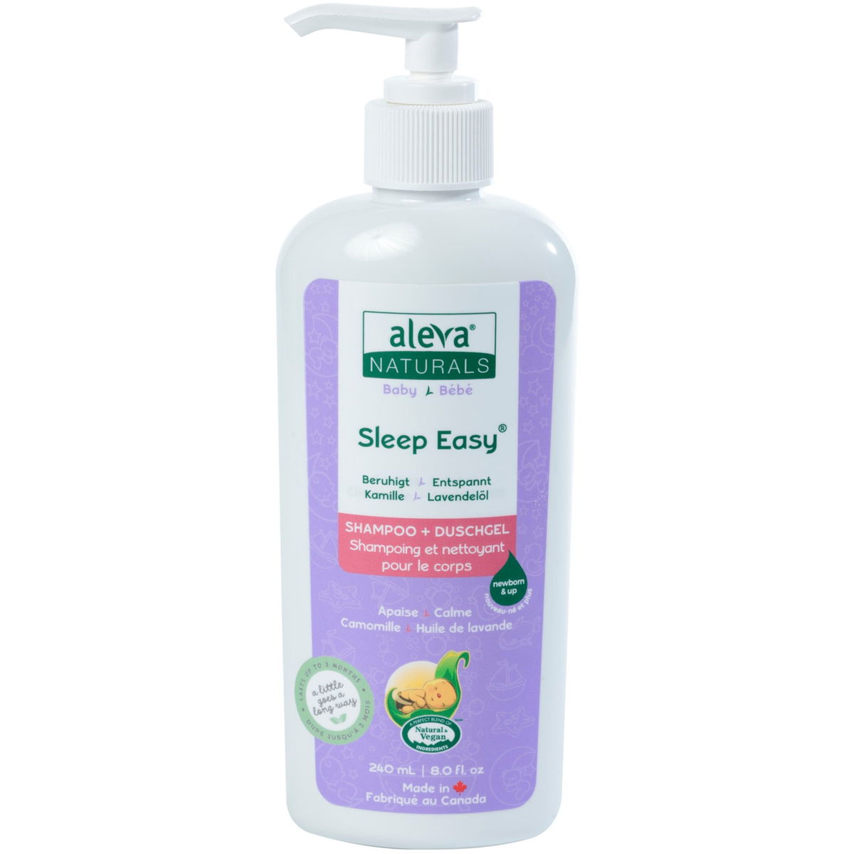 aleva NATURALSaleva NATURALS   Sleep Easy Shampoo und Duschgel