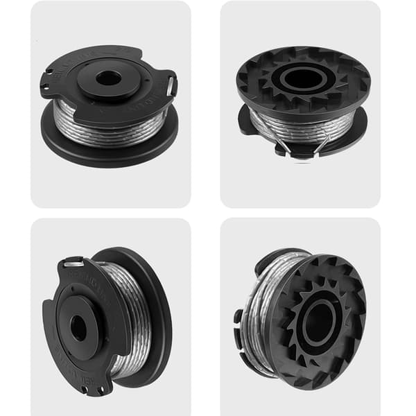 INF Trådsneller med trimmertråd for Bosch EasyGrassCut 18-230 gresstrimmer Sort