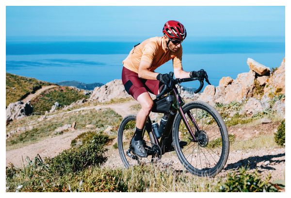 Maillot Manches Courtes Castelli Unlimited Terra Orange Clair