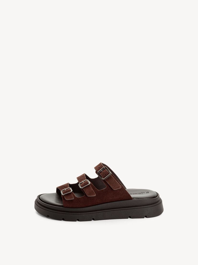 Leren Slipper - bruin