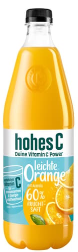 hohes C leichte Orange (EINWEG)