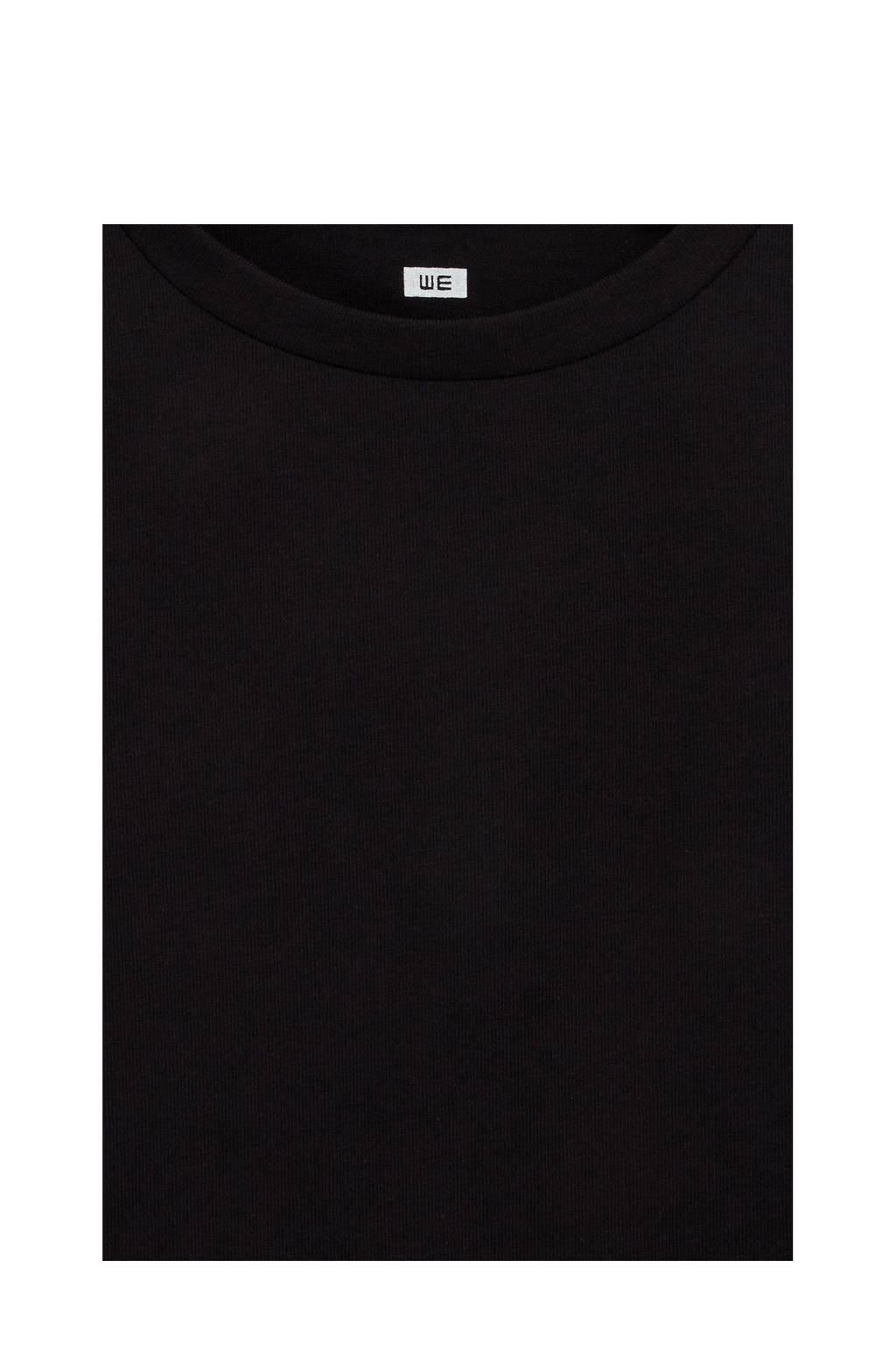 WE Fashion longsleeve - set van 2 zwart/wit
