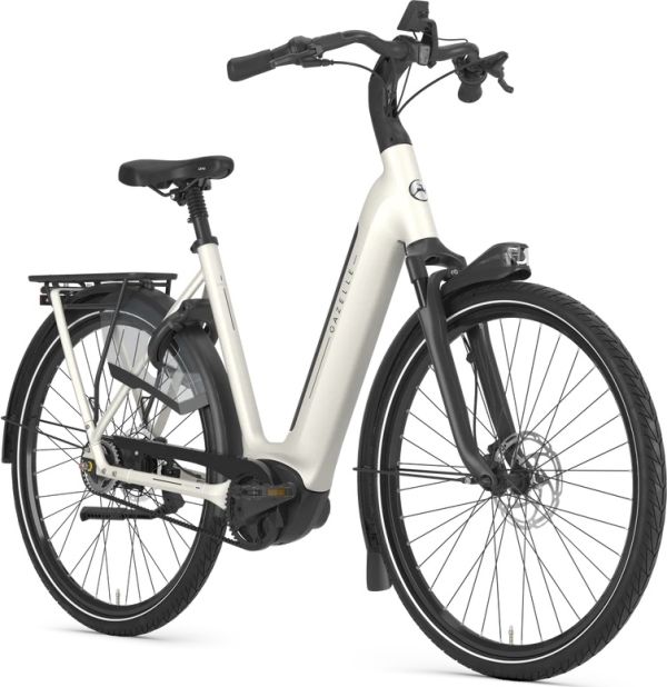 Gazelle Arroyo C5 HMB Elite Ivory White - Elcykel - 2025