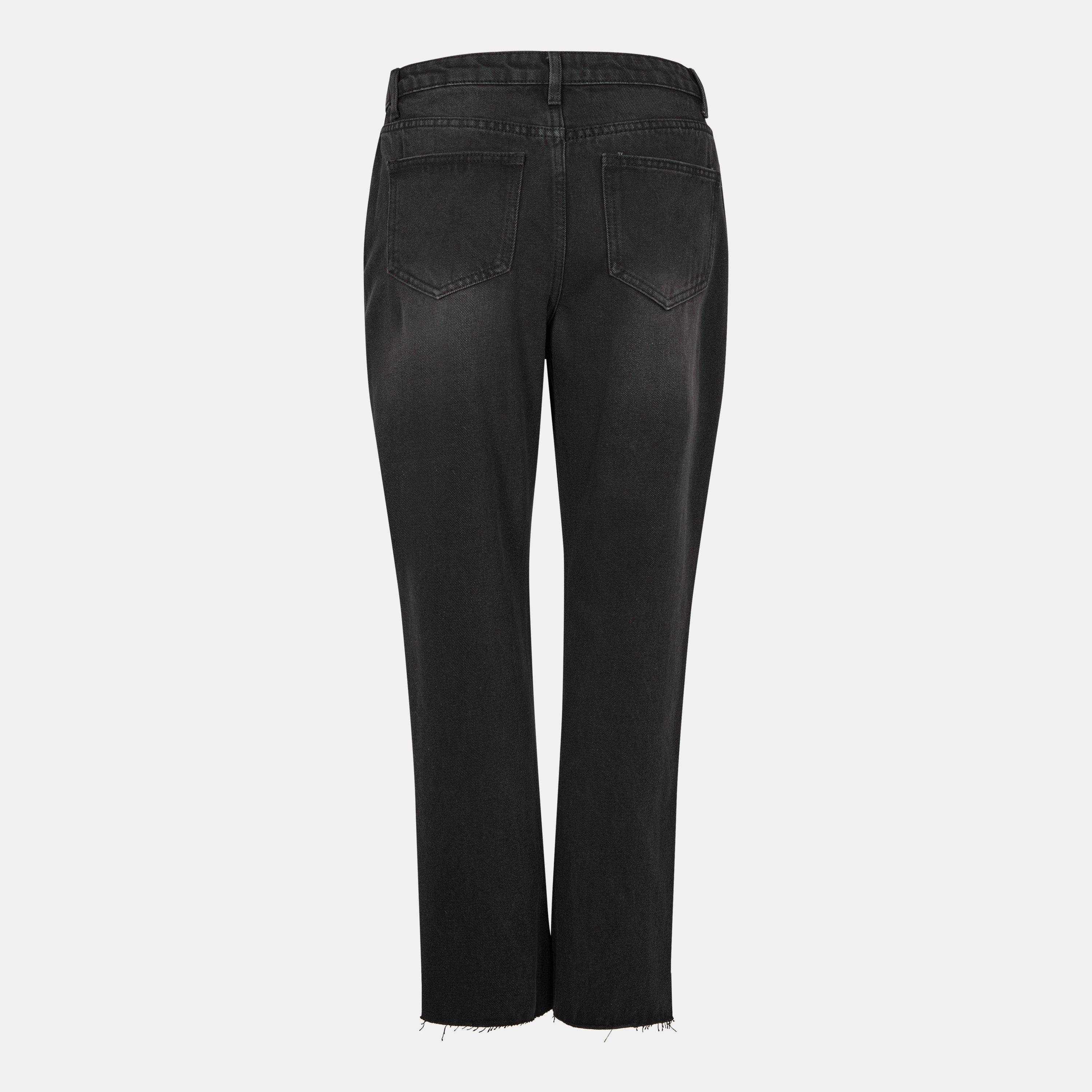Missy Empire ME Denim Mom Jeans Womens