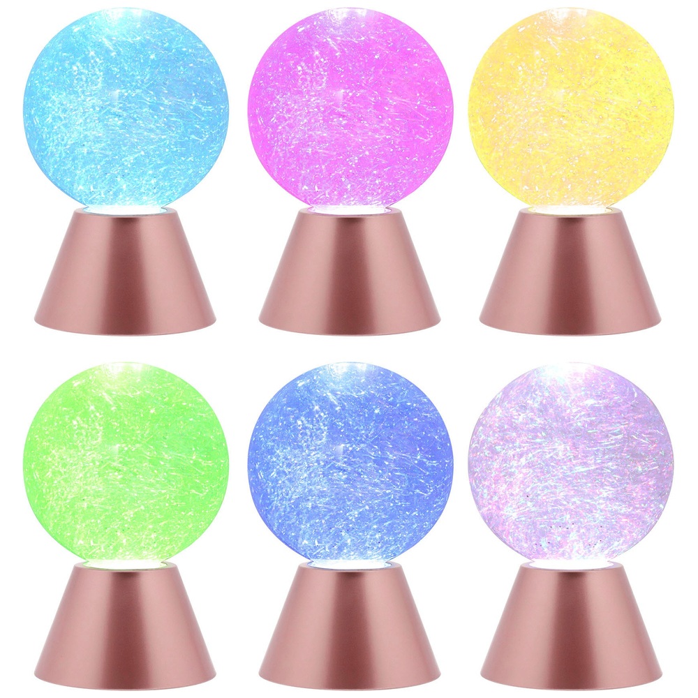 Kosmische Glitzerkugellampe mit Farbwechsel