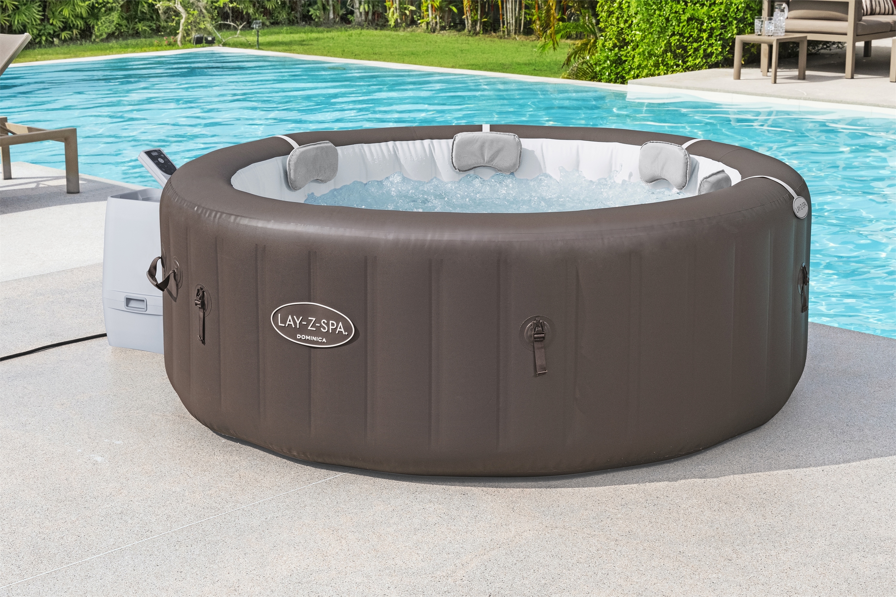 Bestway Whirlpool Lay-Z-Spa DOMINICA HydroJet 6 Personen