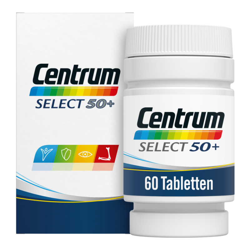 Centrum Select 50+ Multivitaminen 60 Tabletten