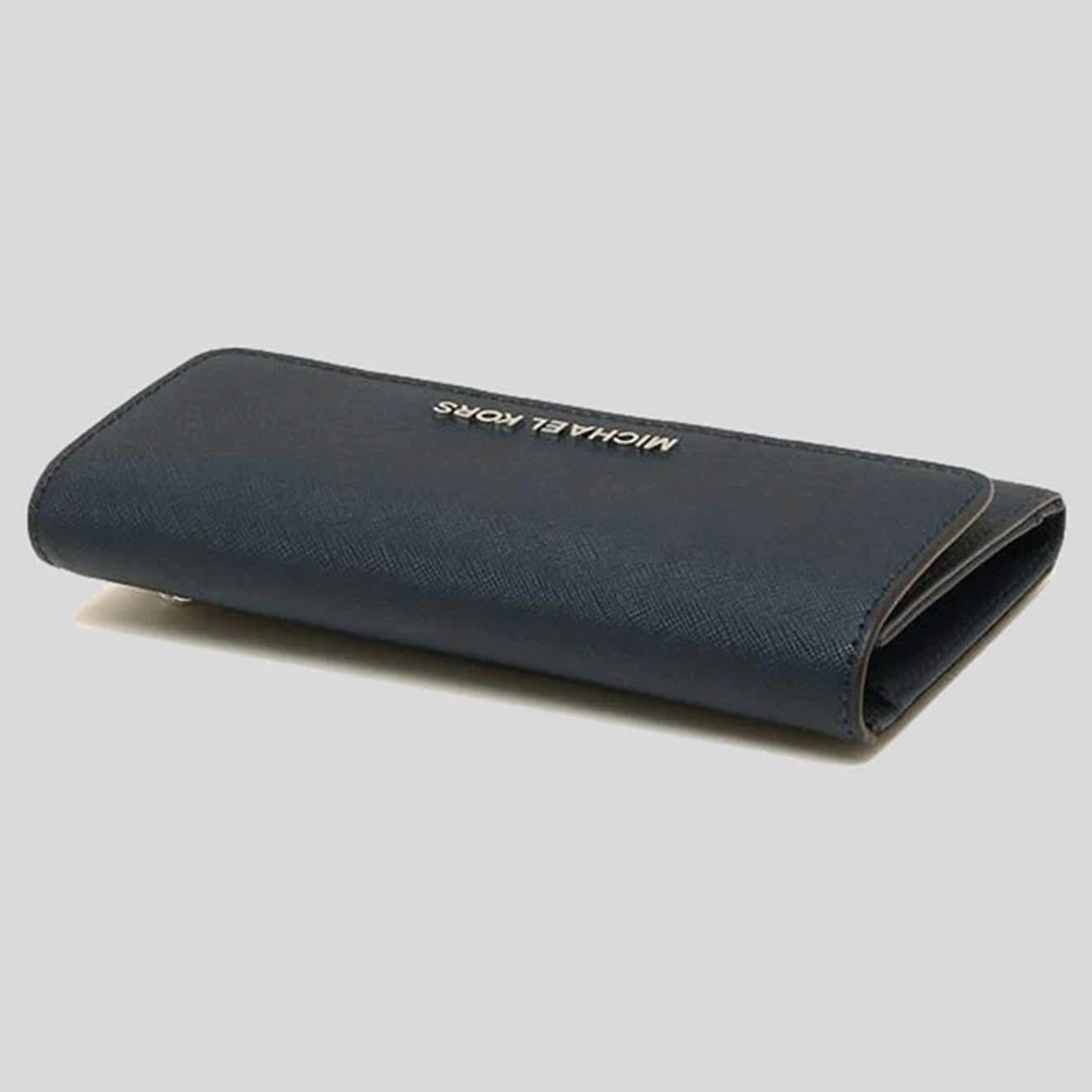 Michael Kors Portefeuille en Cuir large Jet Set Travel  noir - 18.2x9.8 cm